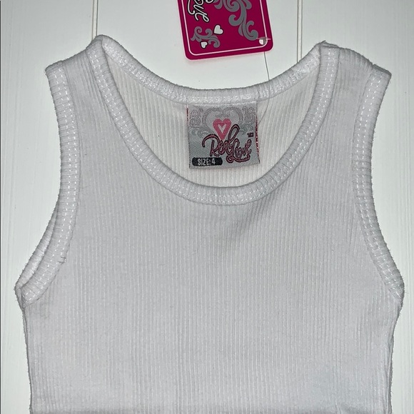 White Tank Top - Picture 2 of 3